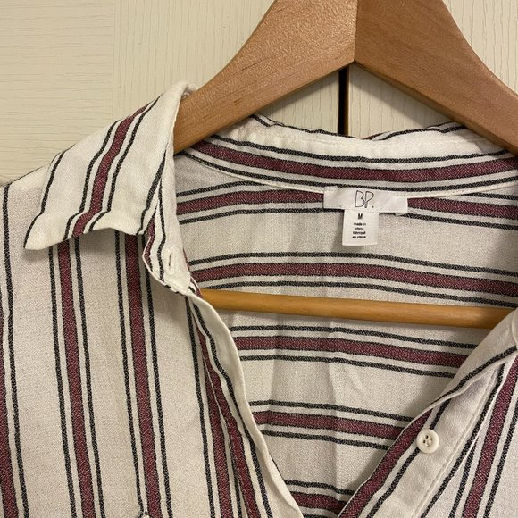 Urban Outfitters BP Collection Striped Button Down - Medium - Picture 3 of 4